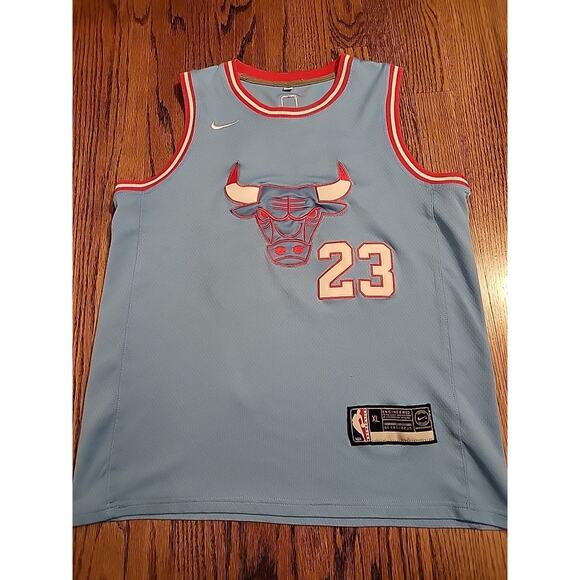 Michael Jordan Chicago Bulls Jersey Youth Size XL 18-20 NBA Basketball Boys - Picture 6 of 8